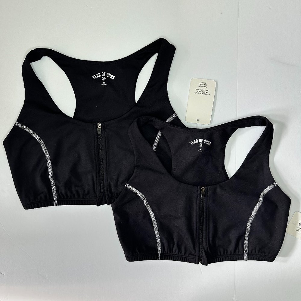 YEAR OF OURS | NIGHT TRACK ZIP BRA